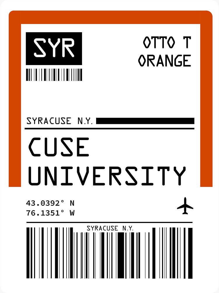 syracuse university travel signature