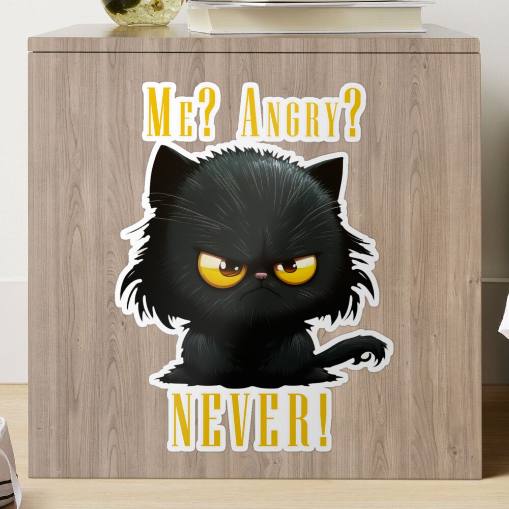 Angry Cat Photographic Print for Sale by TriforcePika