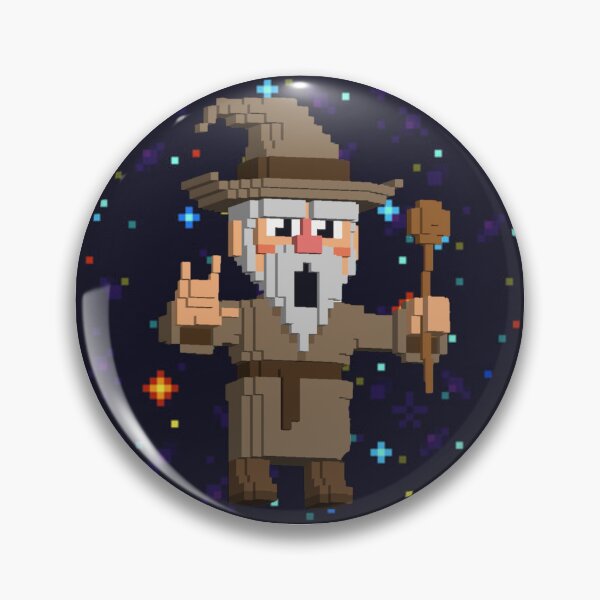 Item preview, Pixel Wizard designed and sold by ShelleLau.