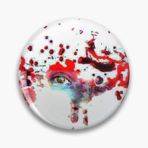 Item preview, Blood Splattered Facial Cut Out  designed and sold by PPPimp.