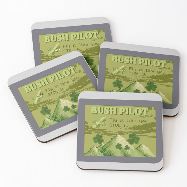 Item preview, Bush Pilot Classic Video Game Style designed and sold by SpicyAviator.