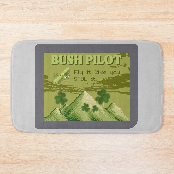 Item preview, Bush Pilot Classic Video Game Style designed and sold by SpicyAviator.