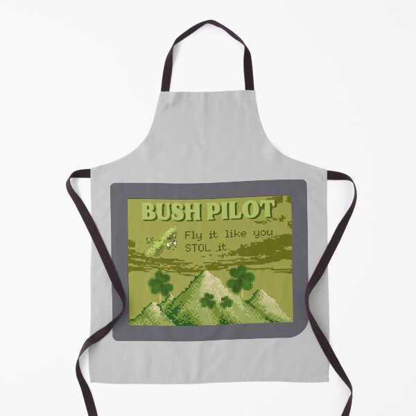 Item preview, Bush Pilot Classic Video Game Style designed and sold by SpicyAviator.