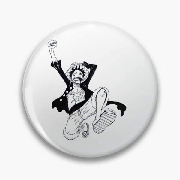 Item preview, Young Luffy jumping, happy designed and sold by baboucorse.