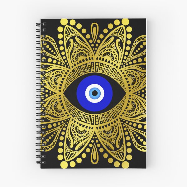 Item preview, Evil eye Gold mandala designed and sold by PMDesigns222.