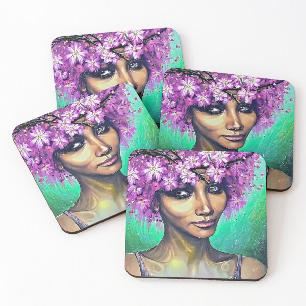 Item preview, Halle in violets designed and sold by bogfl.