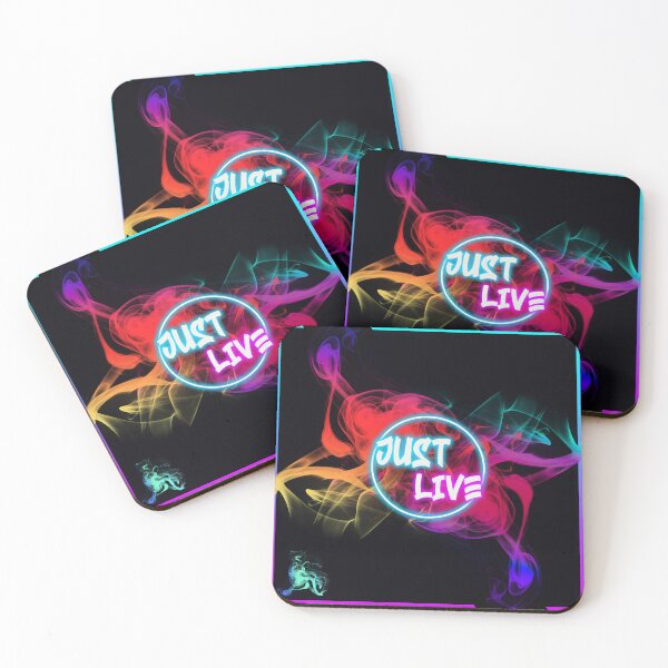 Item preview, JUST LIVE COLOURFUL DESIGN designed and sold by Art-RAY.