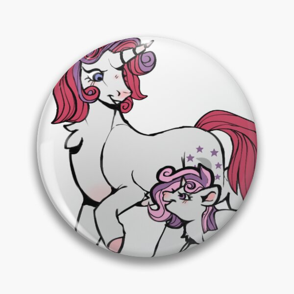 Item preview, MLP G1 Mommy and baby Moondancer designed and sold by LuckyNumber-13.