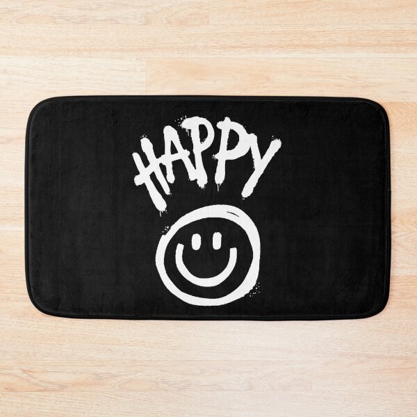 Item preview, HAPPY - smiley face graffiti ( : designed and sold by RIVEofficial.