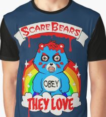 Scare Bears They Love Graphic T-Shirt
