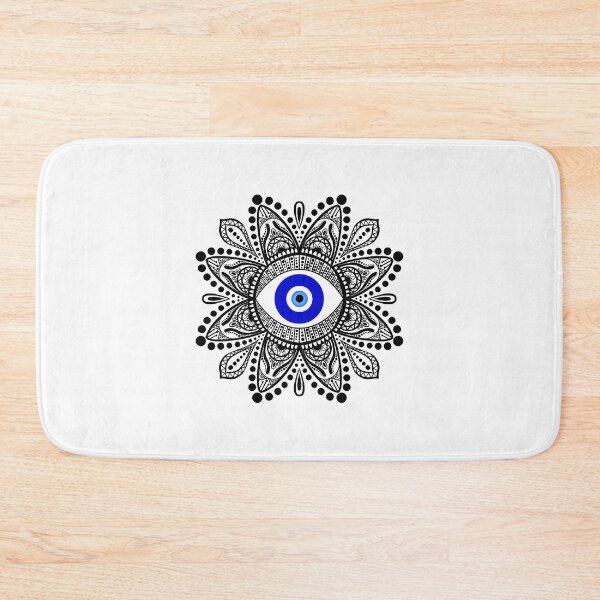 Item preview, Evil eye black mandala designed and sold by PMDesigns222.