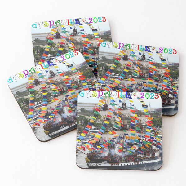 Item preview, Gasparilla Pirate Invasion 2023 poster A designed and sold by David Lee Thompson.