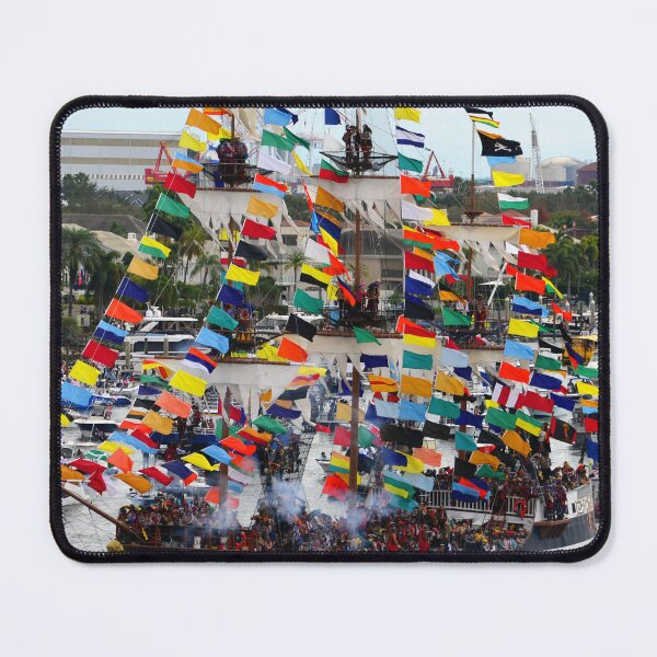 Item preview, Gasparilla Pirate Invasion 2023 poster A designed and sold by David Lee Thompson.