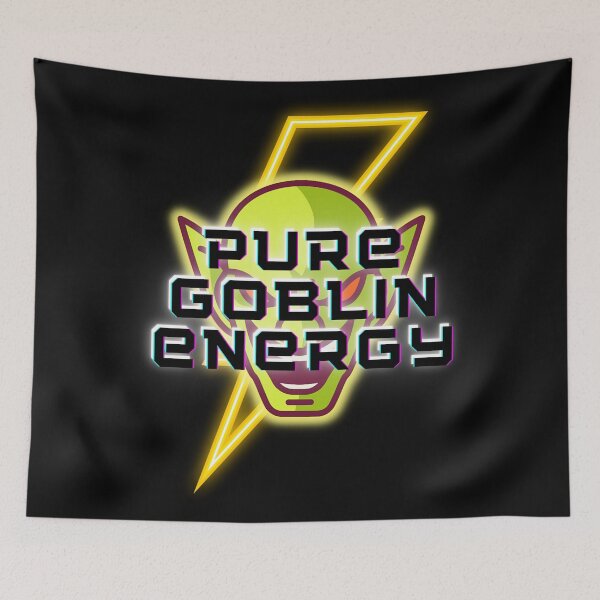 Item preview, Pure Goblin Energy designed and sold by VirtualFaries.