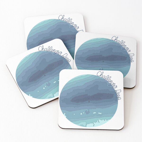 Item preview, Challenge Deep Paper Cutout Topographic Map designed and sold by 1701-Z.