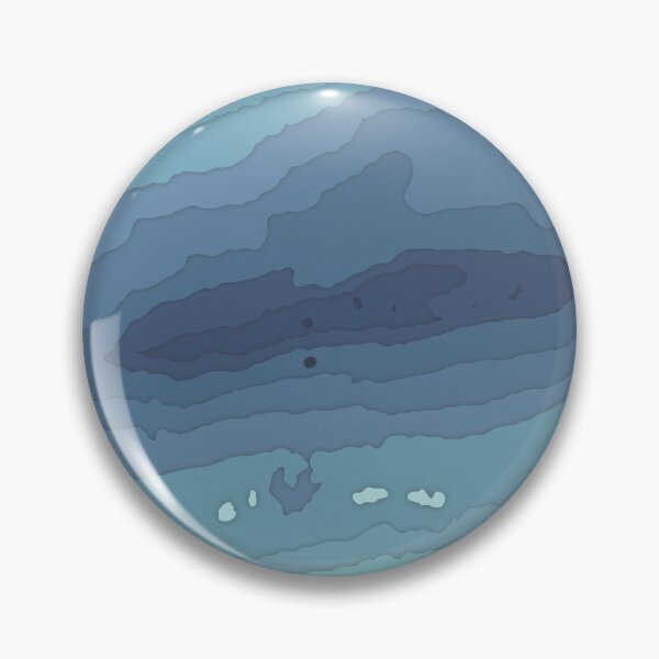 Item preview, Challenge Deep Paper Cutout Topographic Map designed and sold by 1701-Z.
