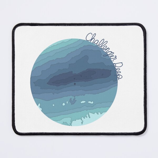 Item preview, Challenge Deep Paper Cutout Topographic Map designed and sold by 1701-Z.