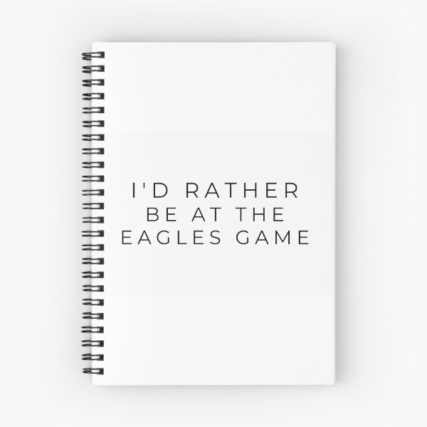 Item preview, I'd rather be at the Eagles game designed and sold by adf-work.
