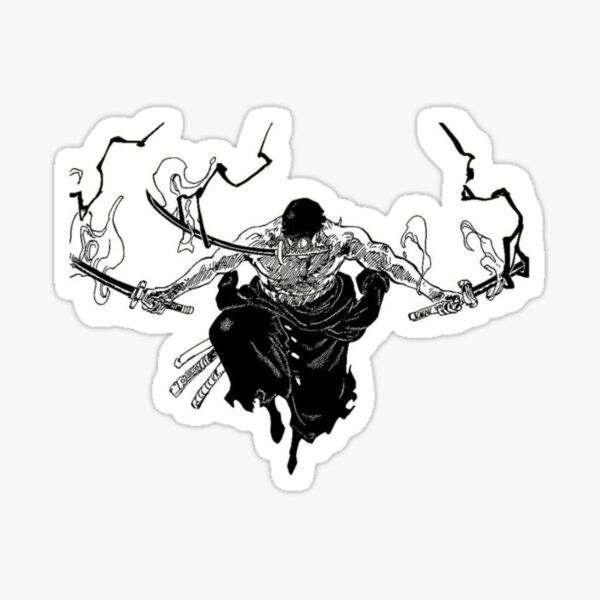 Item preview, Roronoa Zoro fighting stance designed and sold by baboucorse.