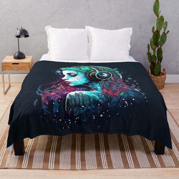 Item preview, Beautiful Woman, Mermaid, DJ, Headphones, Way of Water, Music designed and sold by boom-art.