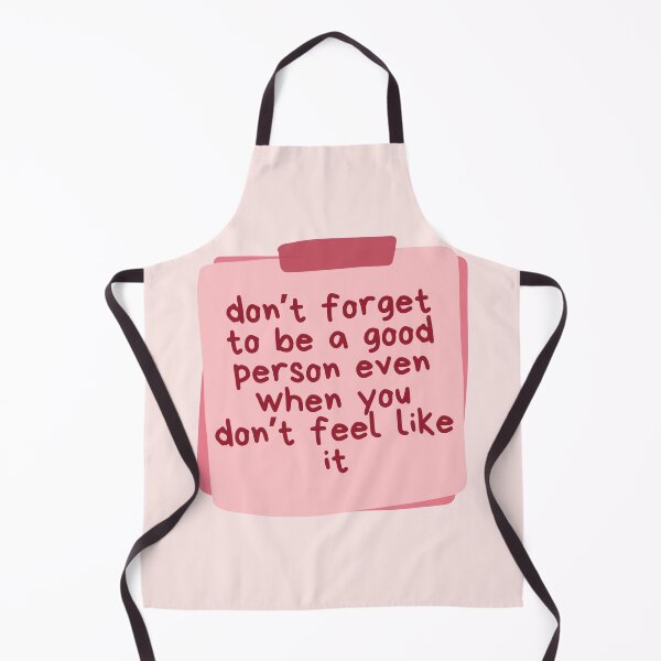 Aperçu de l'œuvre Soyez une bonne personne Note de rappel rose créée et vendue par Pink Ribbon.
