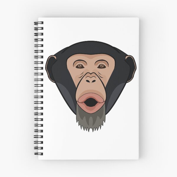 Item preview, Chimpanzee monkey face designed and sold by MaxFilms.