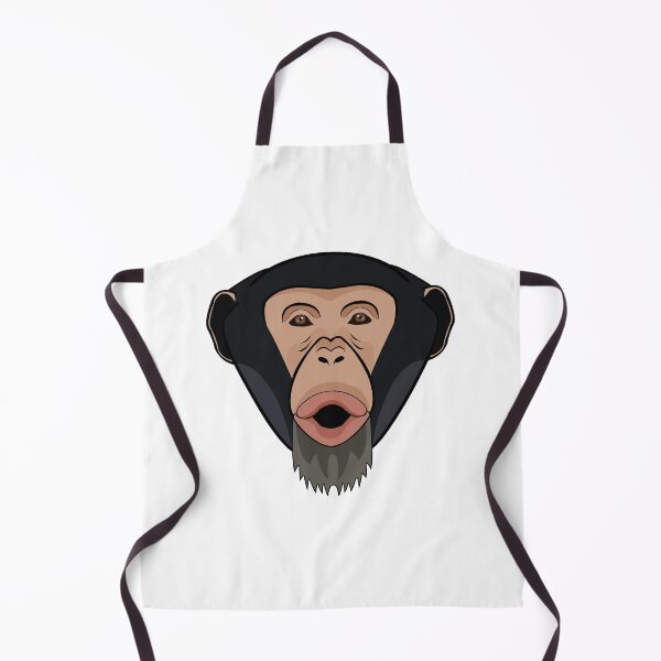 Item preview, Chimpanzee monkey face designed and sold by MaxFilms.