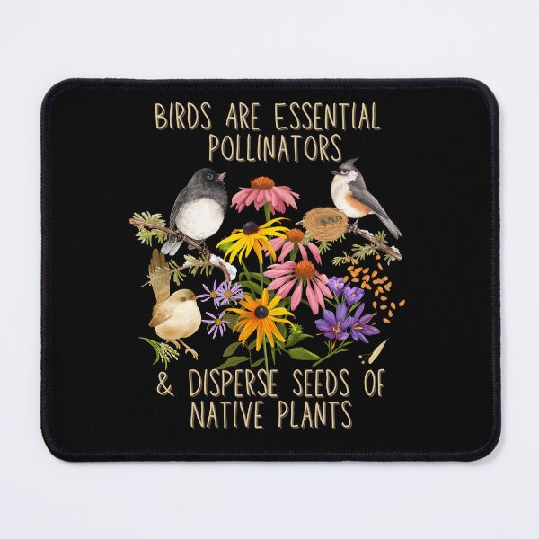 Item preview, Birds Are Essential Pollinators For Native Plants Colorful Design designed and sold by EarthArtDesigns.