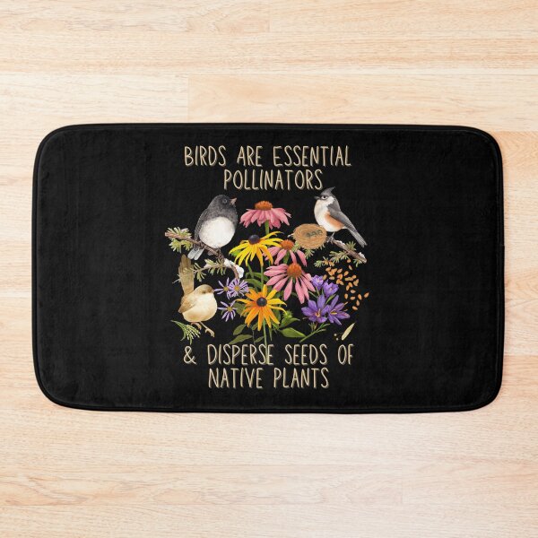 Item preview, Birds Are Essential Pollinators For Native Plants Colorful Design designed and sold by EarthArtDesigns.