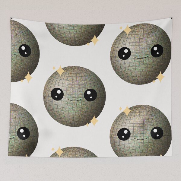 Item preview, Kawaii Disco Ball designed and sold by maddydoodlesoup.