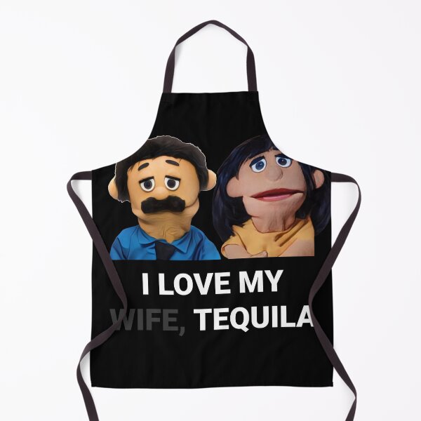 Item preview, I Love Tequila Not my Wife Awkward Puppets Diego designed and sold by BDCSTYLE.