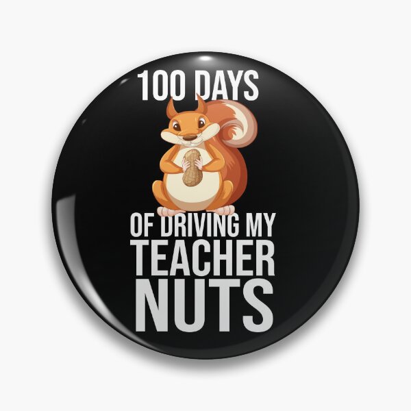Item preview, 100 Days Of Driving Teacher Nuts Gift designed and sold by gooldenfish.