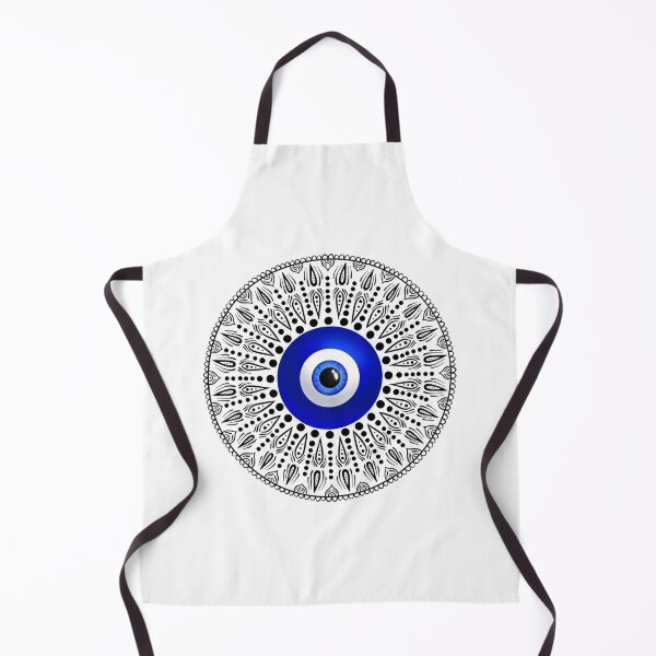 Item preview, Evil eye black circle mandala designed and sold by PMDesigns222.