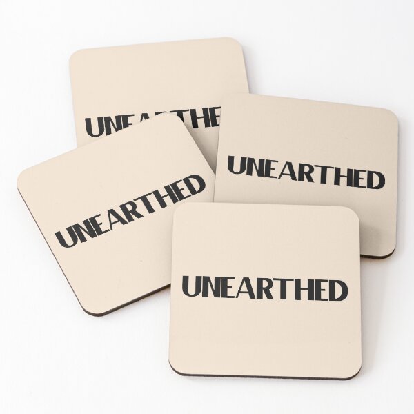 Item preview, Unearthed - Bold Black Text designed and sold by Chubuter.