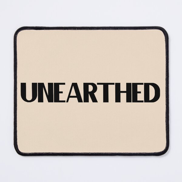 Item preview, Unearthed - Bold Black Text designed and sold by Chubuter.