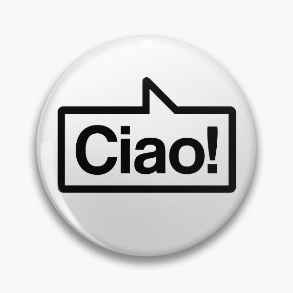 Item preview, Ciao - Talking Shirt (Black) designed and sold by Justin Ellis.