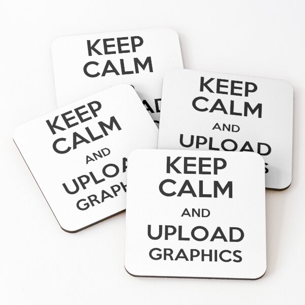 Item preview, Keep calm and upload graphics designed and sold by BigBasement.
