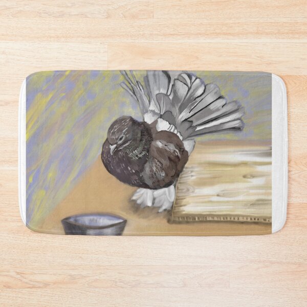 Item preview, Pigeon At Feed Bowl designed and sold by TechLaughs.