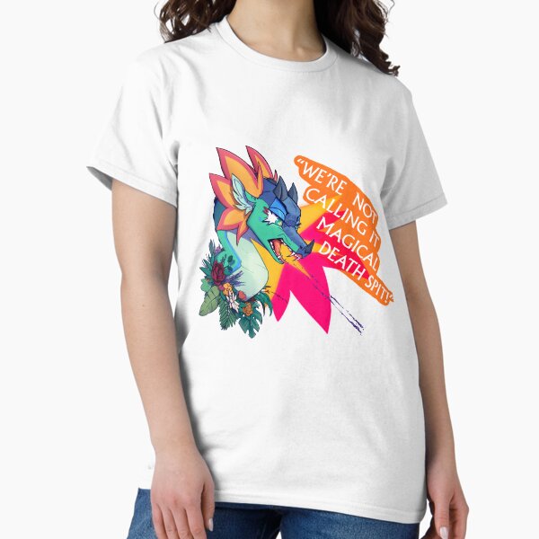 Item preview, Glory with plants | wings of fire -“We’re not calling it magical death spit!” designed and sold by Aloe Wing.