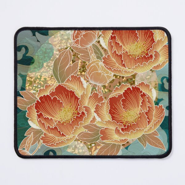 Item preview, traditional classical auspicious cloud peony shading designed and sold by UnaWu533.