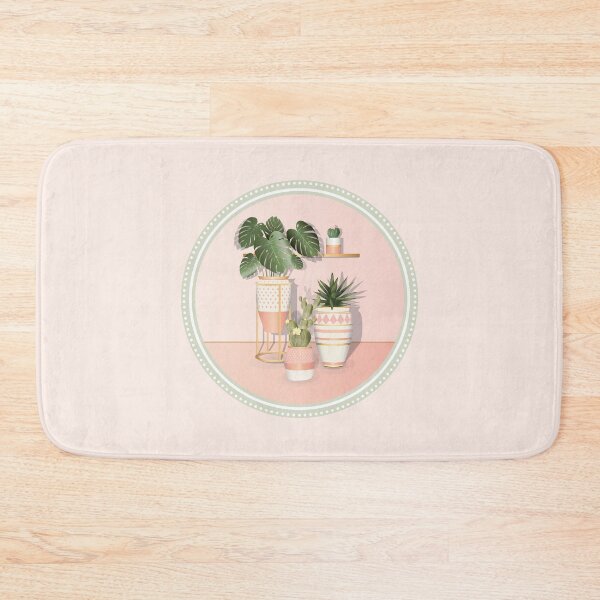 Item preview, Green Botanical Plants | Pink Pots | Pink Room designed and sold by Space Sense.