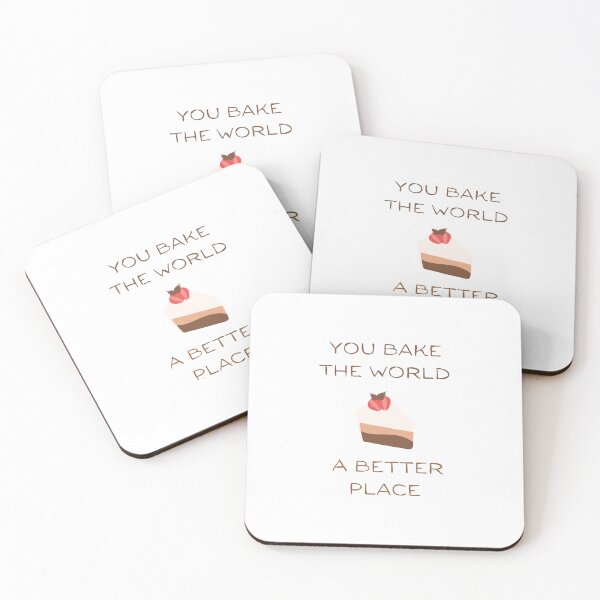 Item preview, You Bake The World A Better Place designed and sold by erion-store.