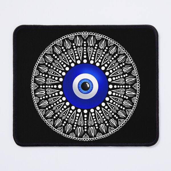 Item preview,  Evil eye white circle mandala designed and sold by PMDesigns222.