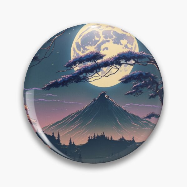 Item preview, Blinding Moon Over the Perfect Japanese Landscape designed and sold by Y-Elric-Y.