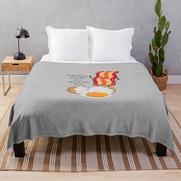 Item preview, Everything Is Better With Bacon and Eggs Trendy, Funny, and Eggcellent designed and sold by CreateChangeUS.