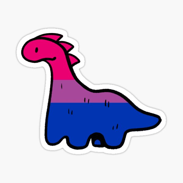 Ste-GAY-saurus Dinosaur Sticker – Maple Layne Market