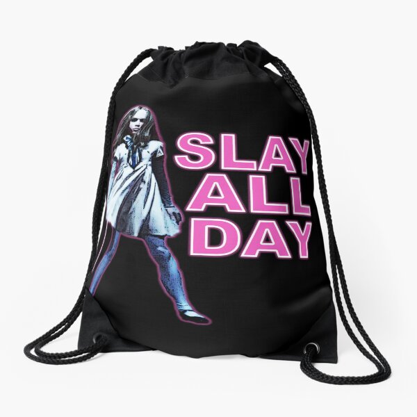 Item preview, SLAY ALL DAY (small text version) designed and sold by SpiderMartini.