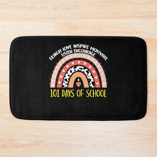 Item preview, 101 Days Of School Leopard Boho Rainbow Teacher Boys Girls designed and sold by Dressed For  Duty.