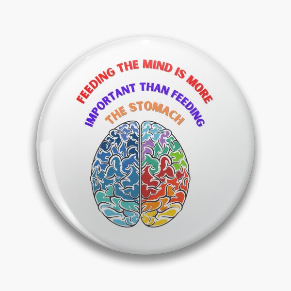Item preview, Feeding the mind is more important than feeding the stomach designed and sold by MOMO155.