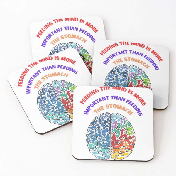 Item preview, Feeding the mind is more important than feeding the stomach designed and sold by MOMO155.